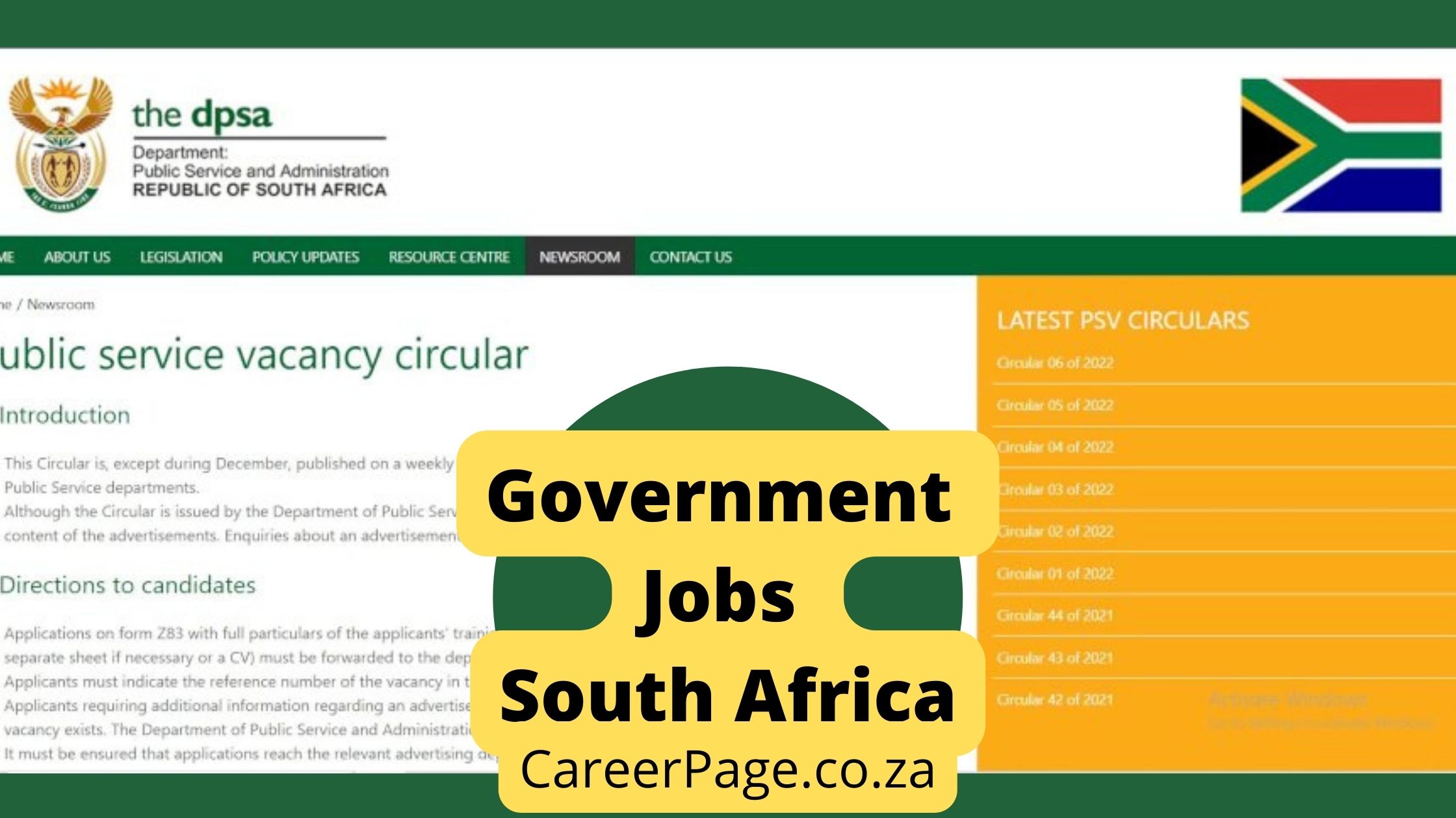 How to Apply for Government Jobs South Africa DPSA Vacancies