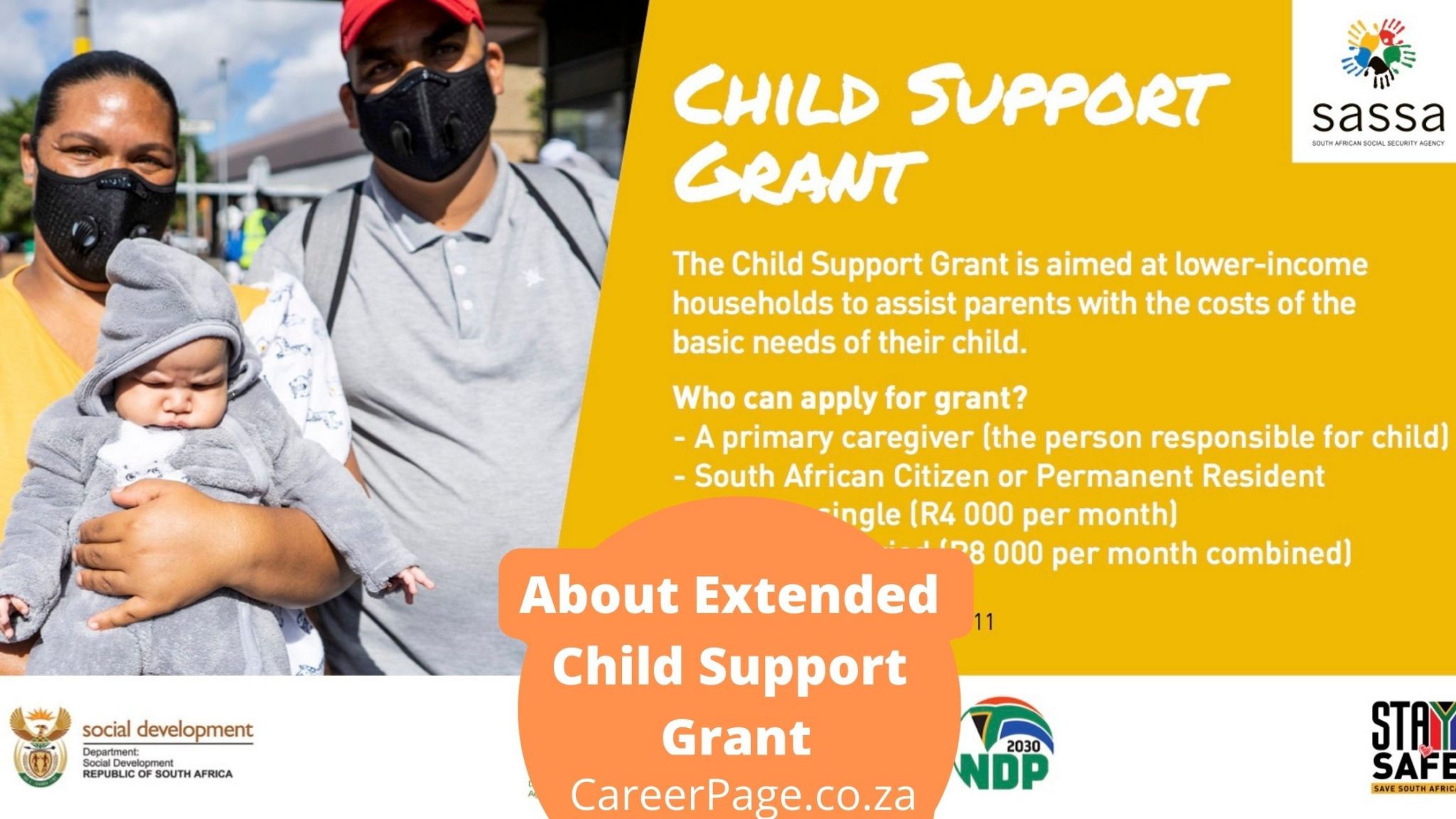 About Extended Child Support Grant and Child Support Grant CareerPage