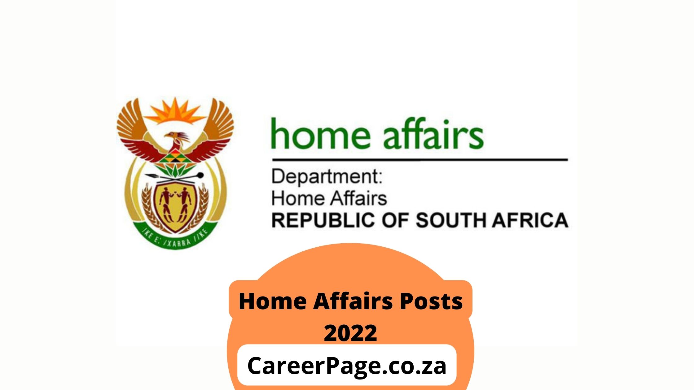 Home Affairs Posts Home Affairs Vacancies 2022