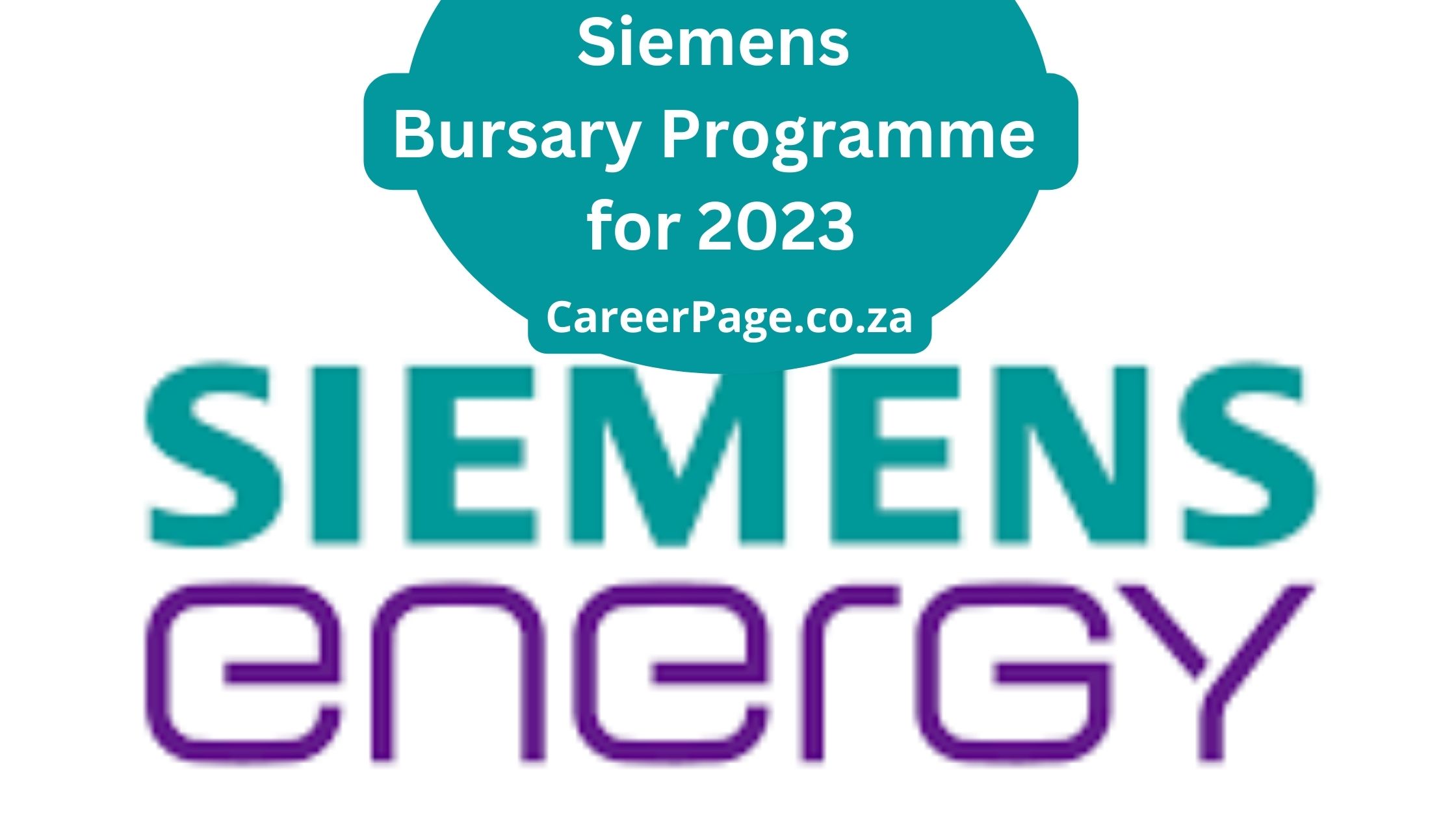 Siemens Bursary Programme for 2023