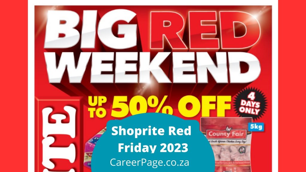 Shoprite Red Friday 2023