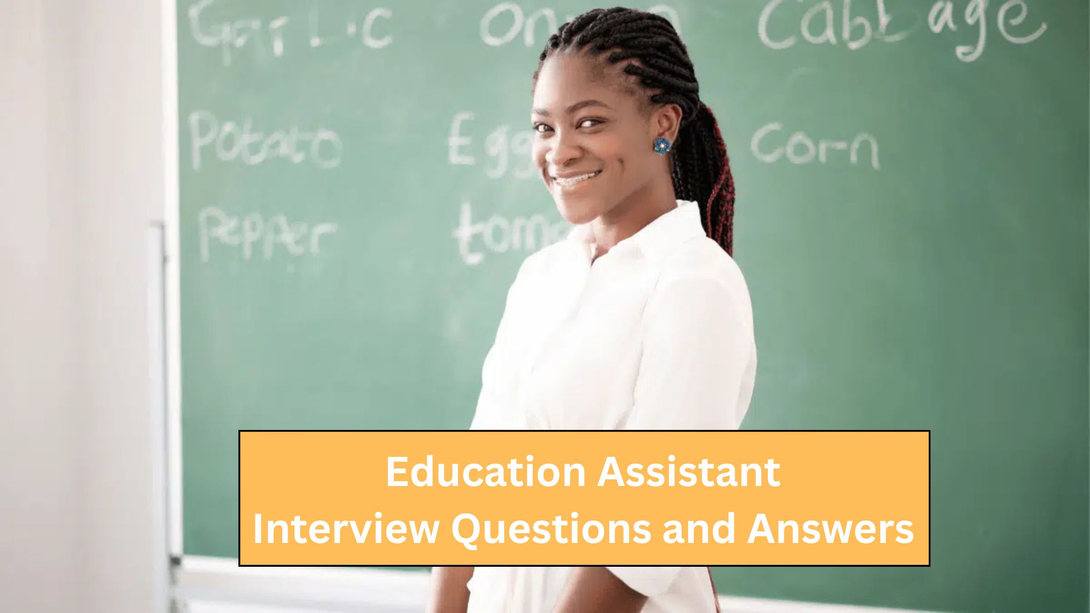 Education Assistant Interview Questions and Answers example