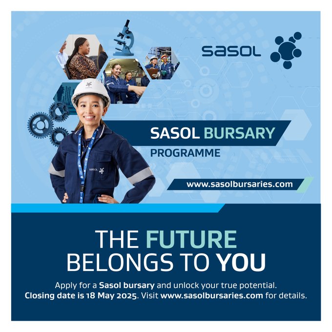 Sasol Bursaries for 2026