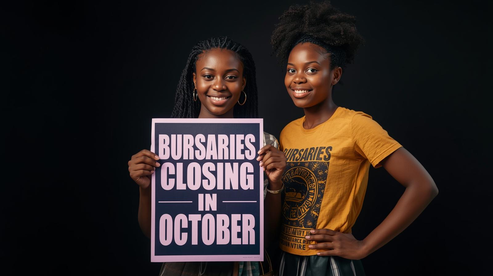 2026 Bursaries closing in October 2025