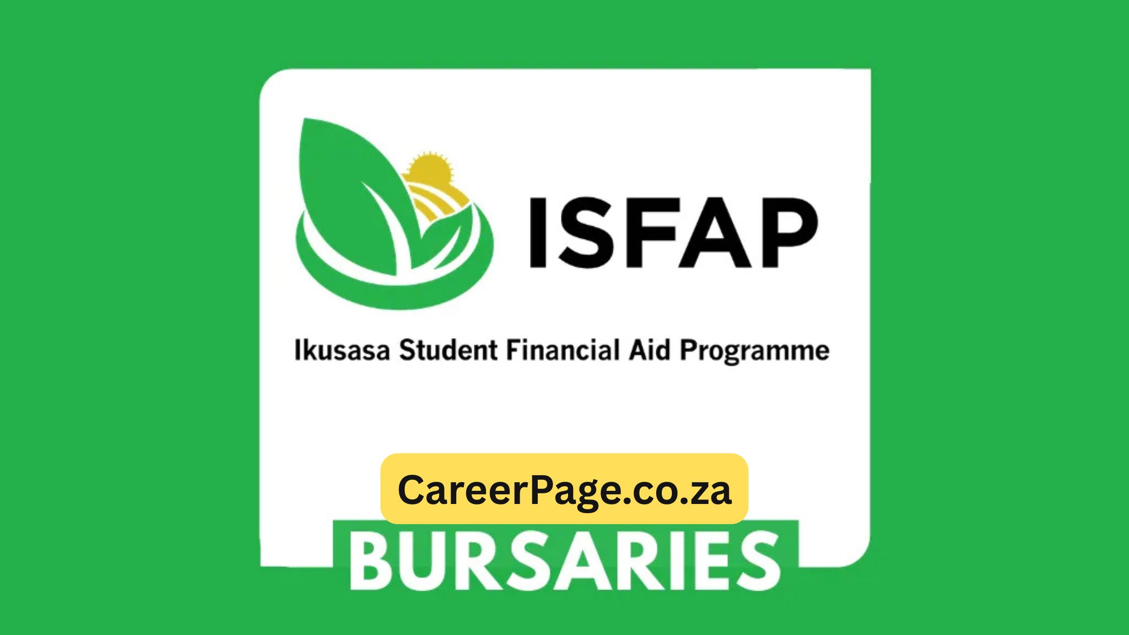 ISFAP Bursary 2026 Online Application