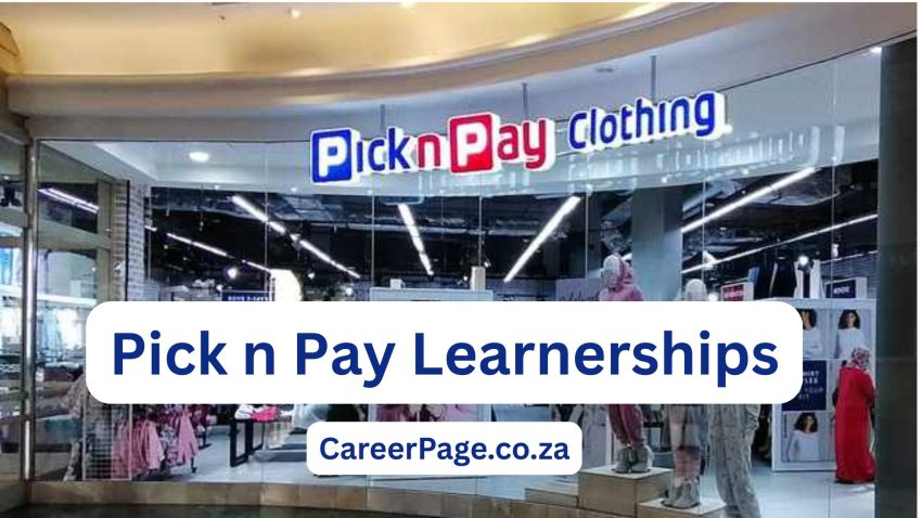 Pick n Pay Learnerships